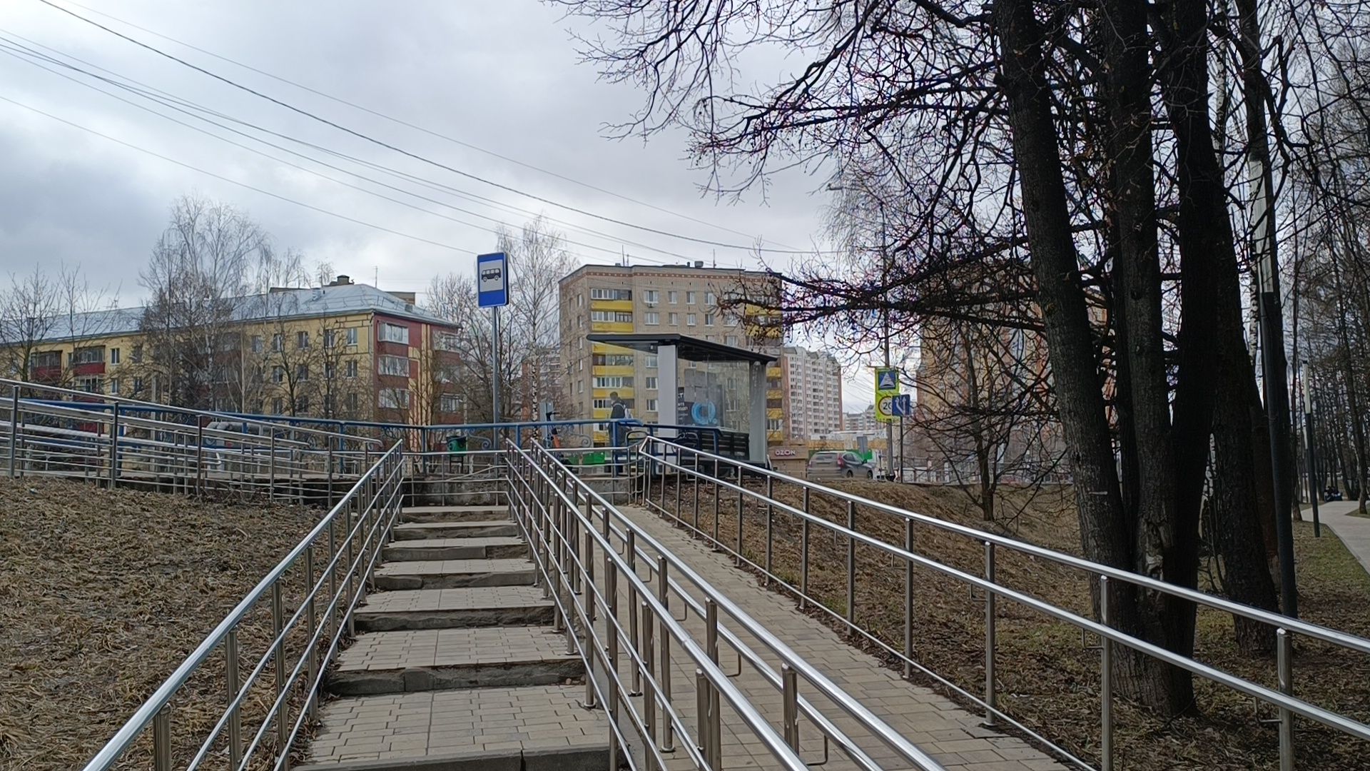 транспорт, остановка, лобня,