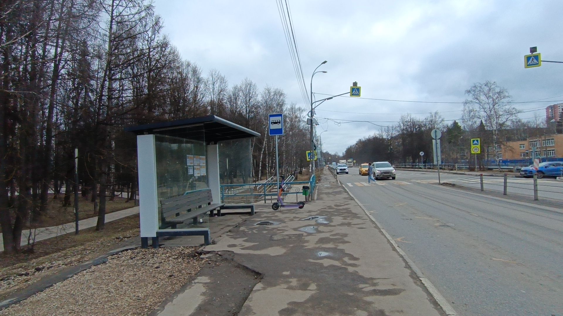 транспорт, остановка, лобня,