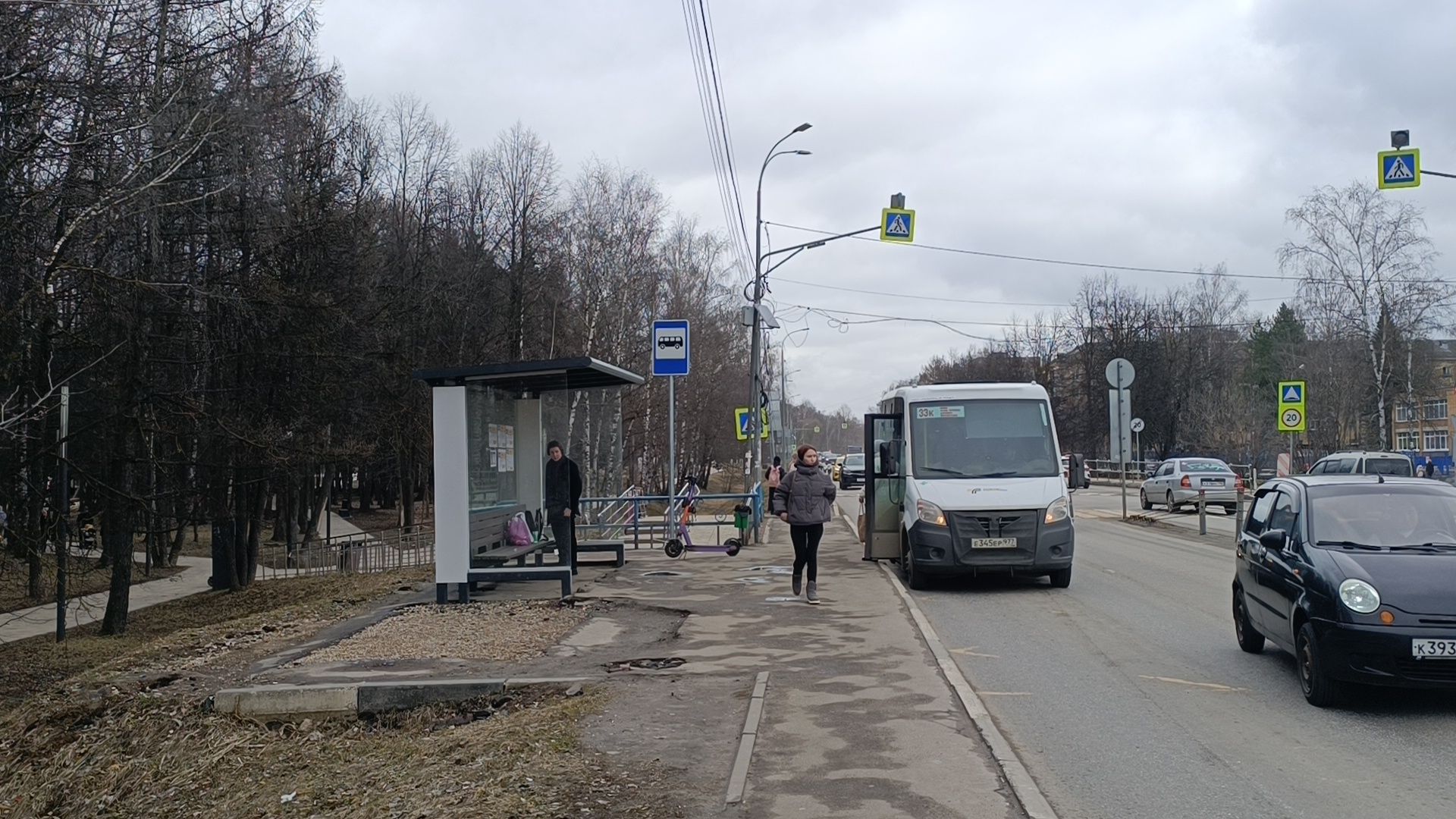 транспорт, остановка, лобня,