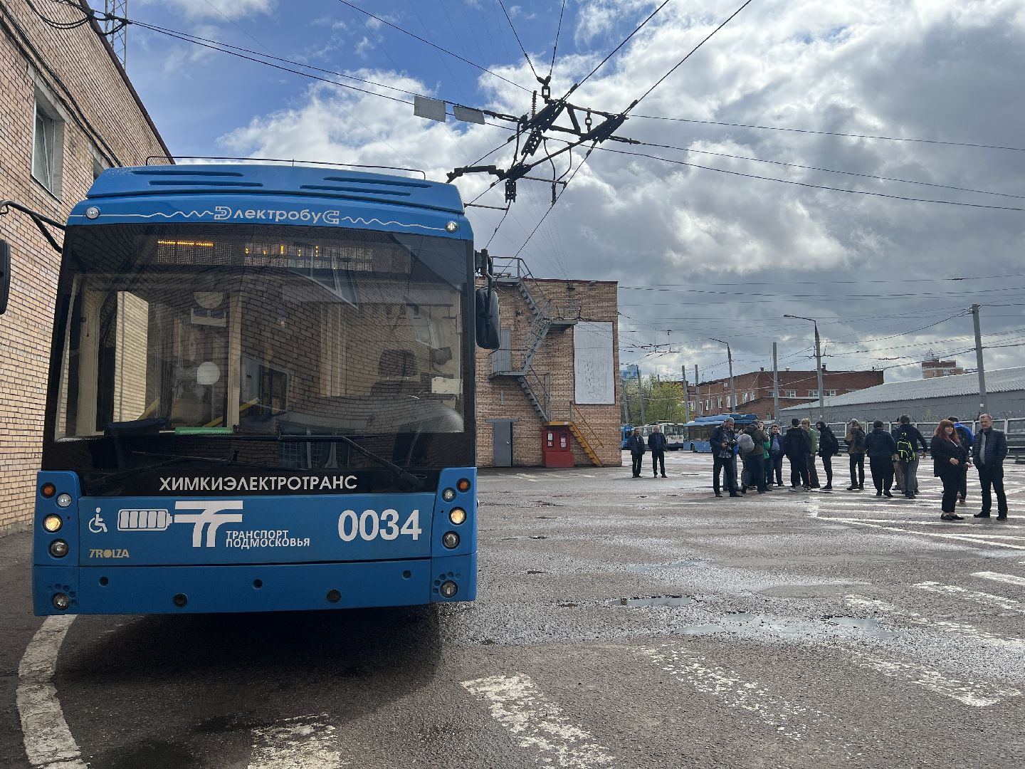 Химки, Химкиэлектротранс, транспорт, троллейбус, экскурсия