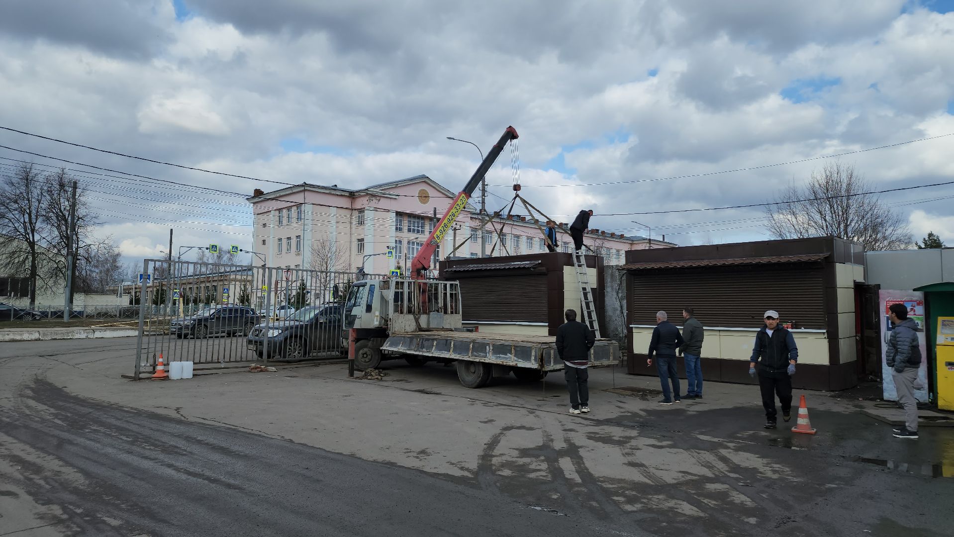 ступино, снос незаконный строений, торговая точка,