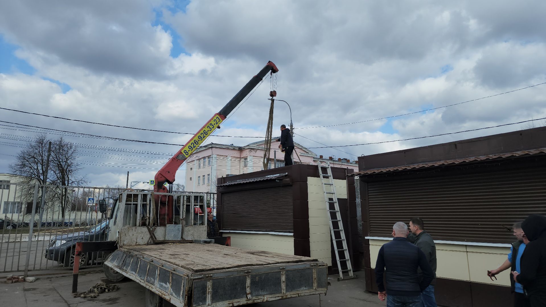 ступино, снос незаконный строений, торговая точка,