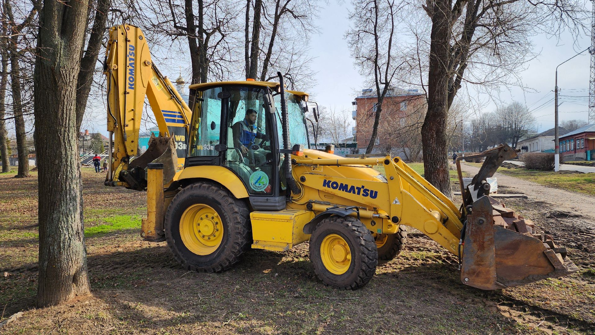 кашира, благоустройство, сквер пушкина, тротуарная плитка, демонтаж, строительство, комфортная среда,