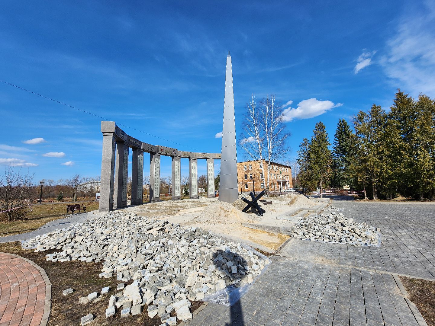 благоустройство, 80 - летие победы, мемориал,