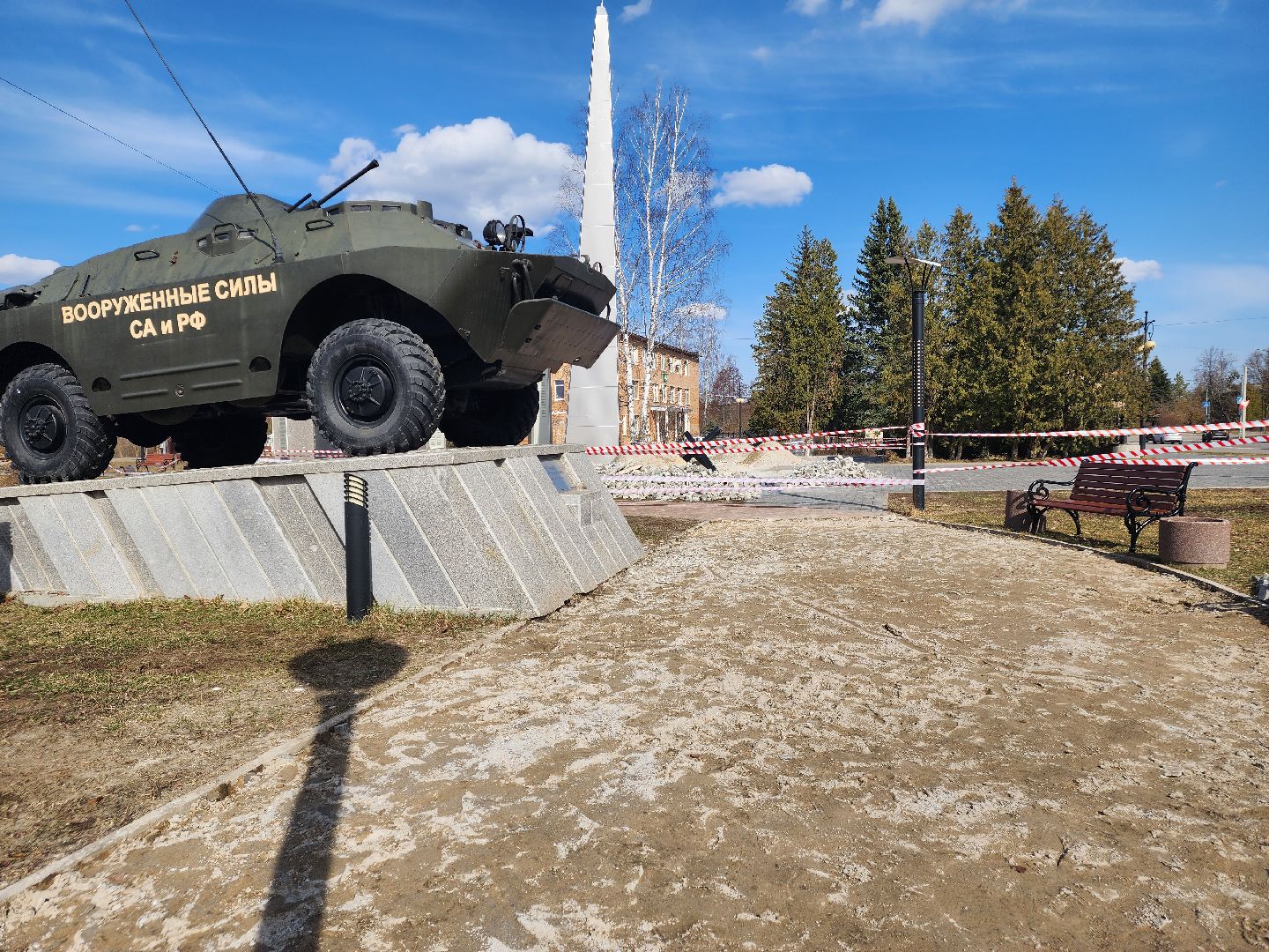 благоустройство, 80 - летие победы, мемориал,