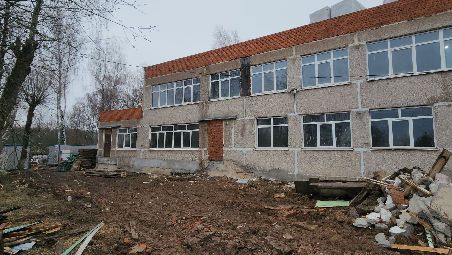 серпухов, капитальный ремонт детского сада, деревня васильевское, детский сад василек,