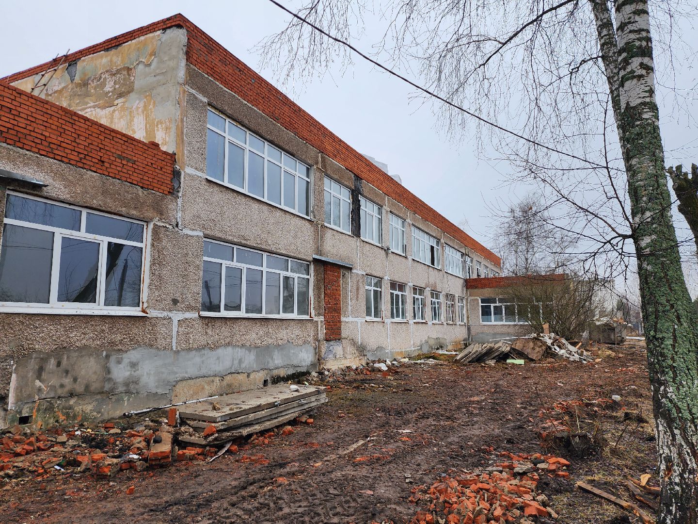 серпухов, капитальный ремонт детского сада, деревня васильевское, детский сад василек,