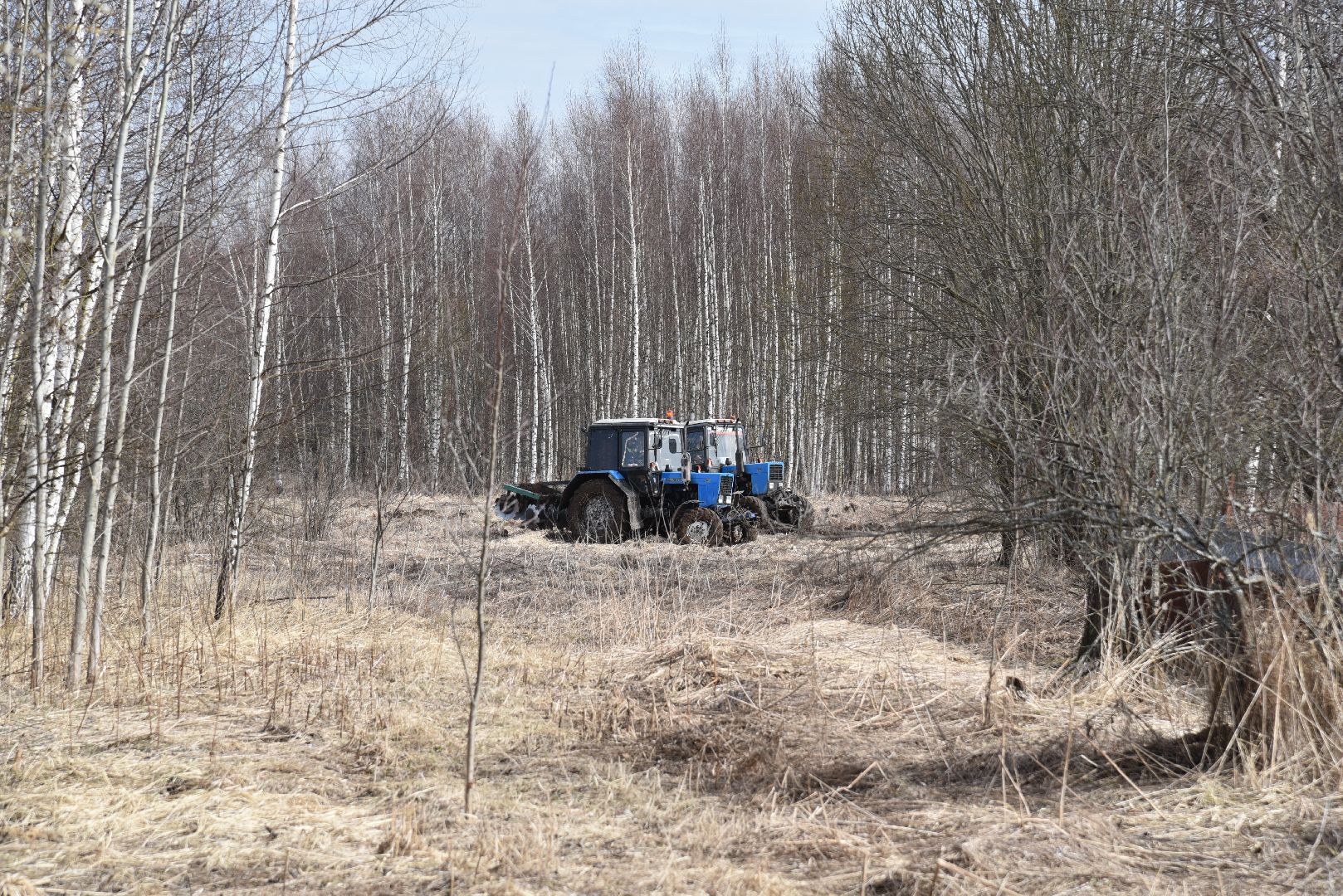 лотошино, благоустройство, опашка деревень, защита от пожаров,