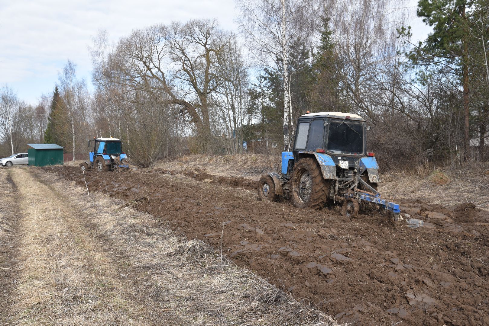 лотошино, благоустройство, опашка деревень, защита от пожаров,