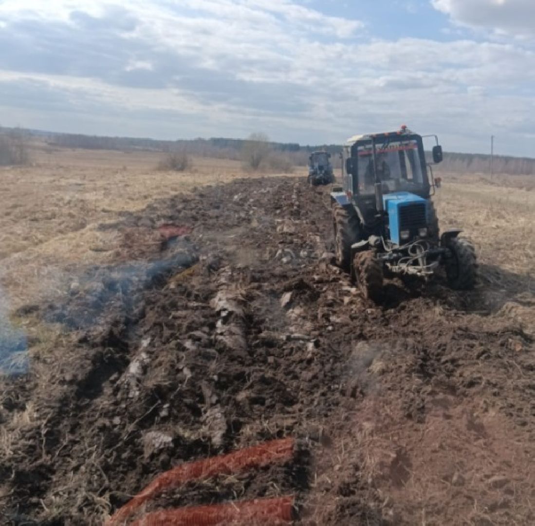 лотошино, благоустройство, опашка деревень, защита от пожаров,