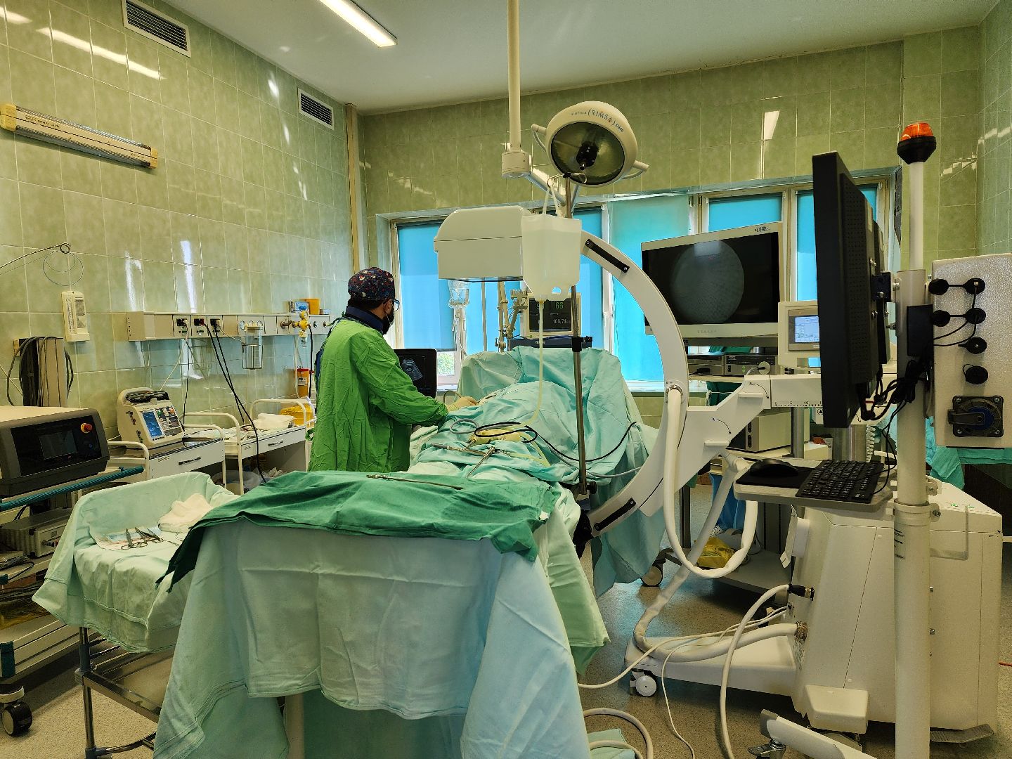 раменское, медицина, раменская больница,удаление опухоли почки у пациента,