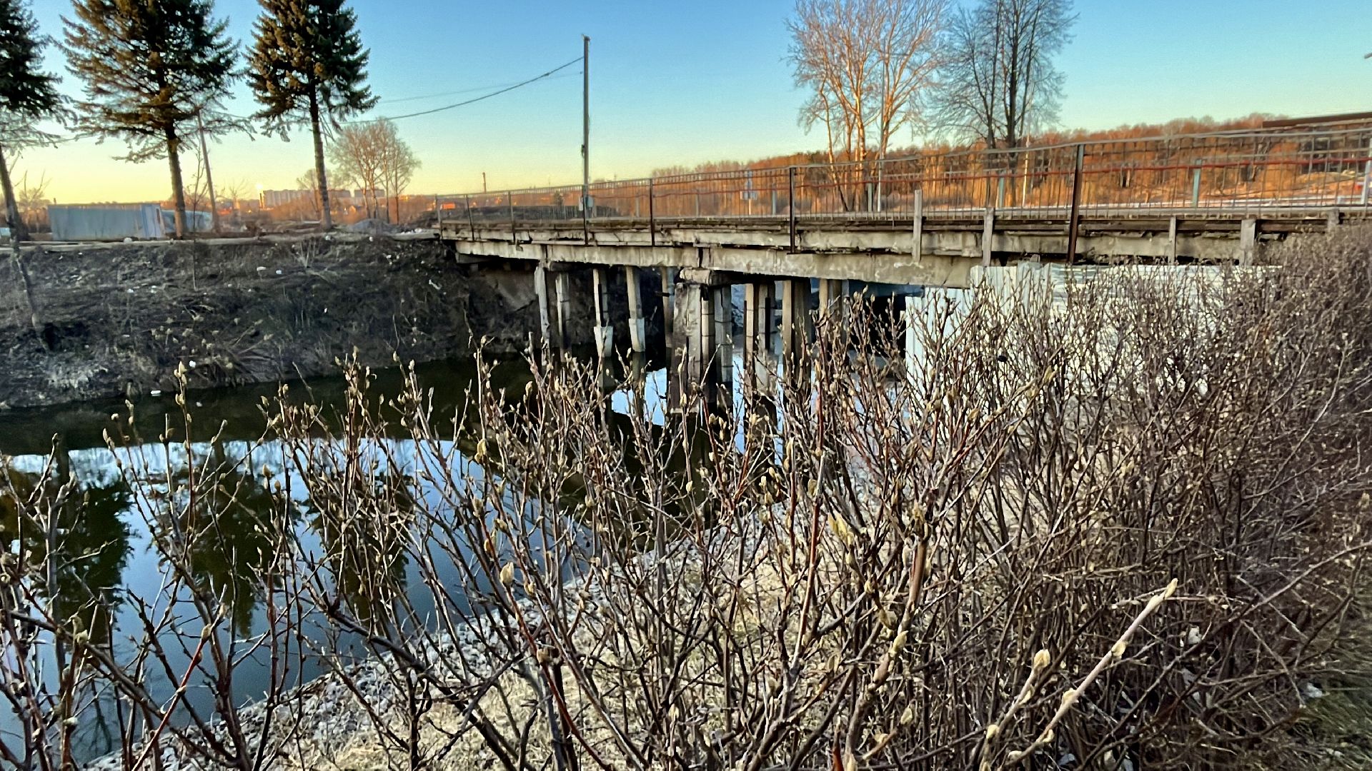 наро-фоминск, наро-фоминский городской округ, новая улица наро-фоминска, автомобильный мост, новый микрорайон города, строительство,