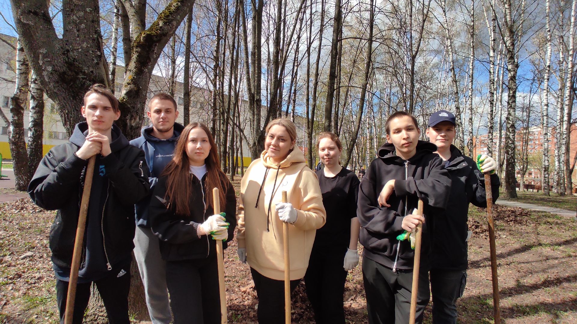 Лобня, благоустройство, субботник