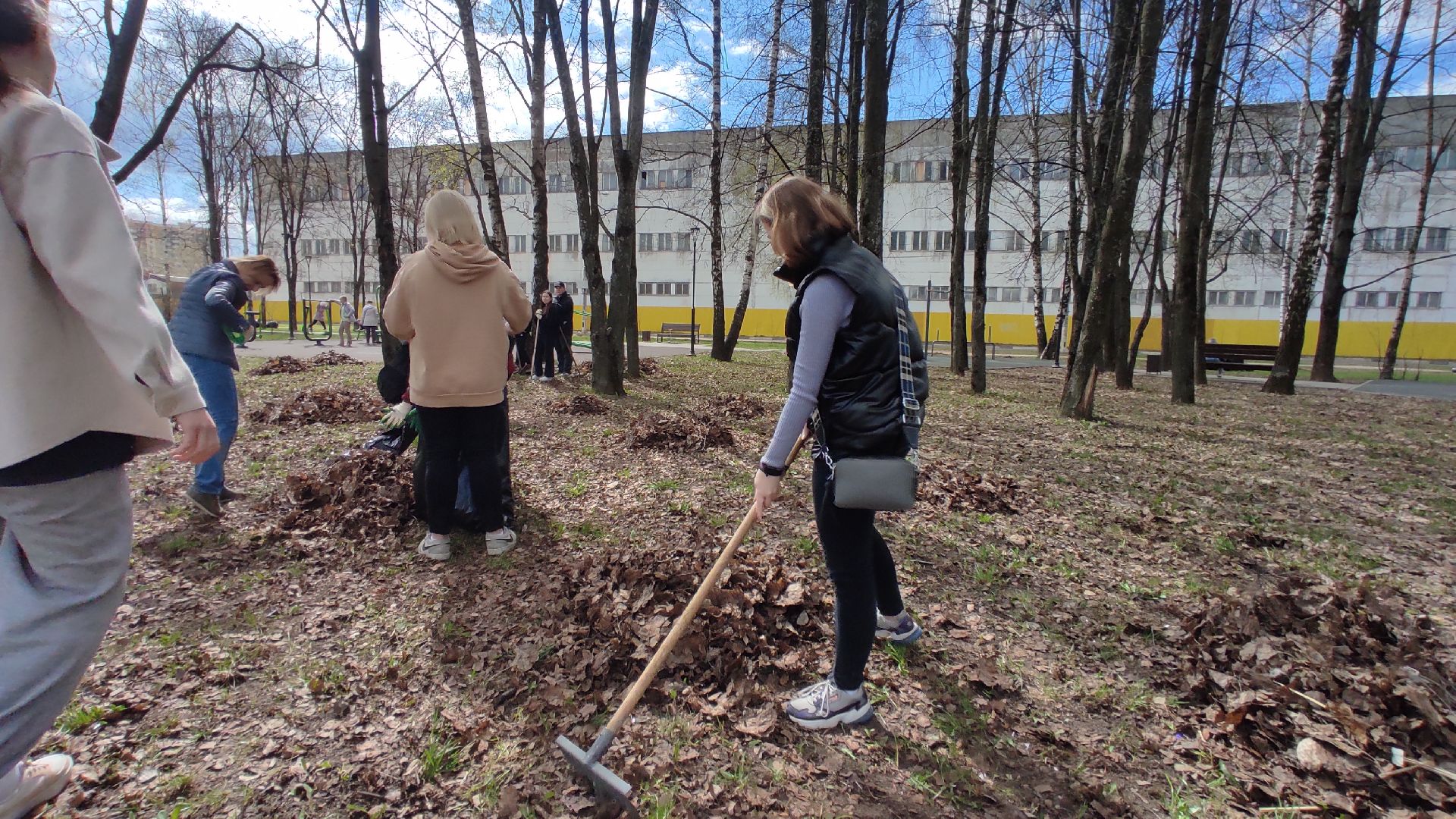 Лобня, благоустройство, субботник