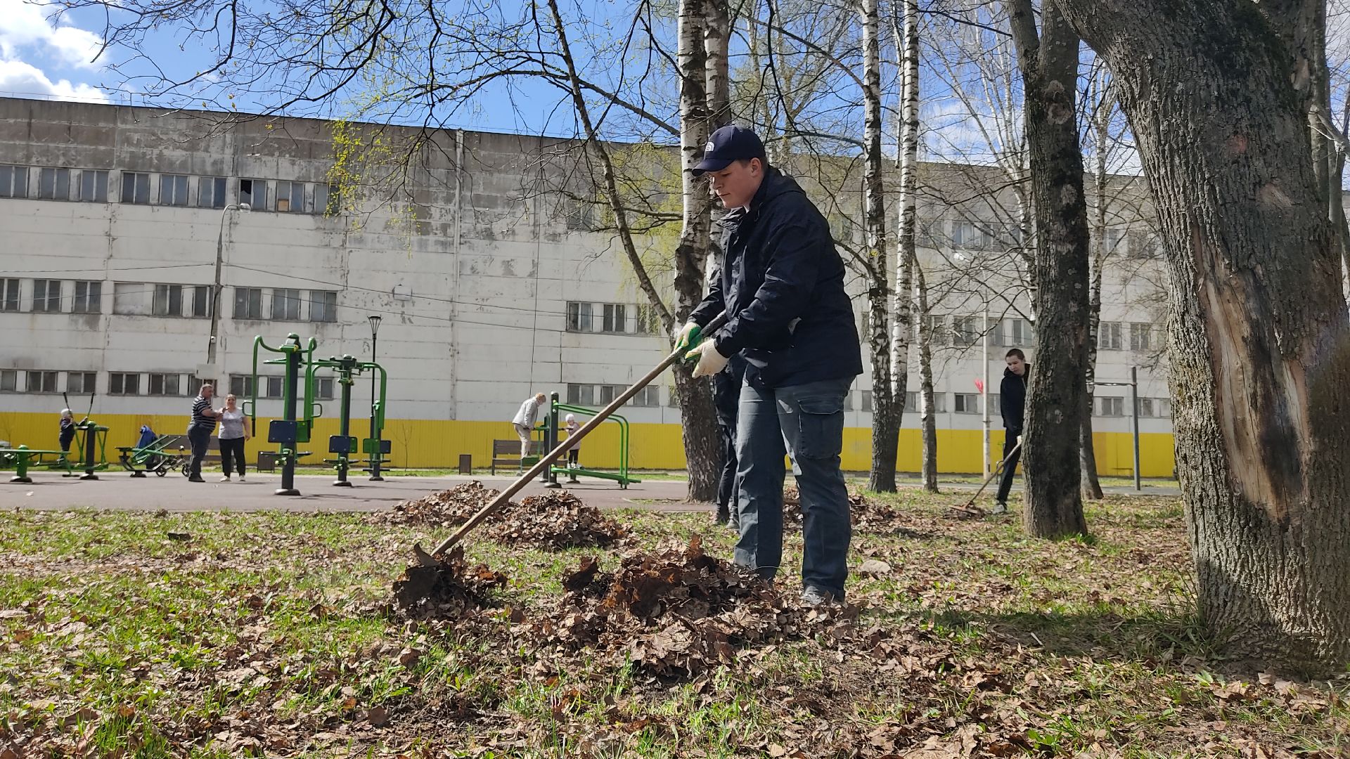 Лобня, благоустройство, субботник