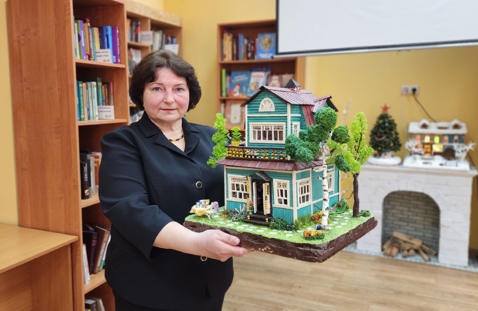 солнечногорск, декоративно-прикладное искусство, домики в миниатюре, выставка,