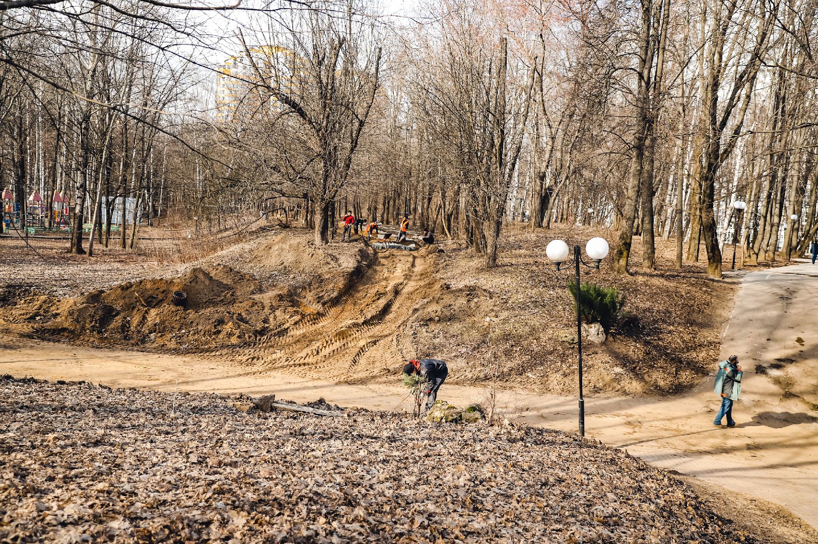 Обход, ремонт, парк, модернизация,