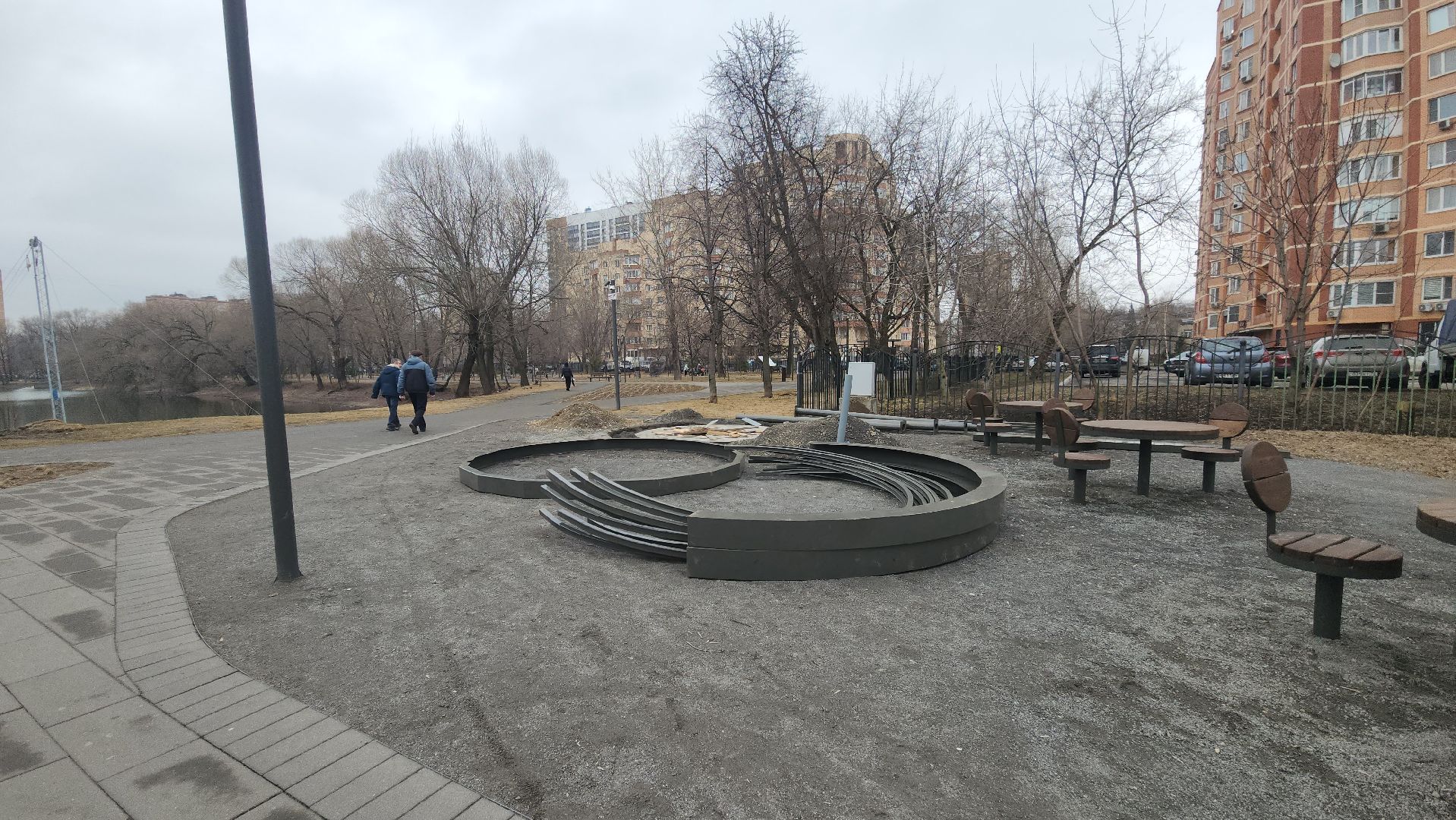 люберцы, наташинский парк, строительство, благоустройство, объекты благоустройства,