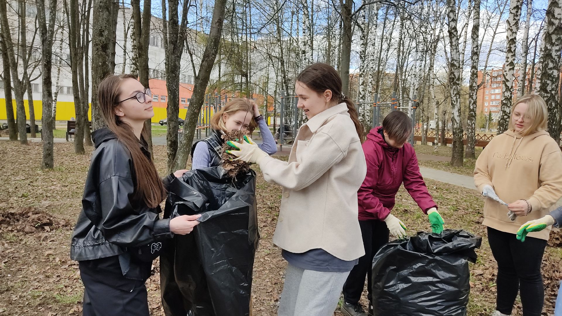 Лобня, благоустройство, суббоьник