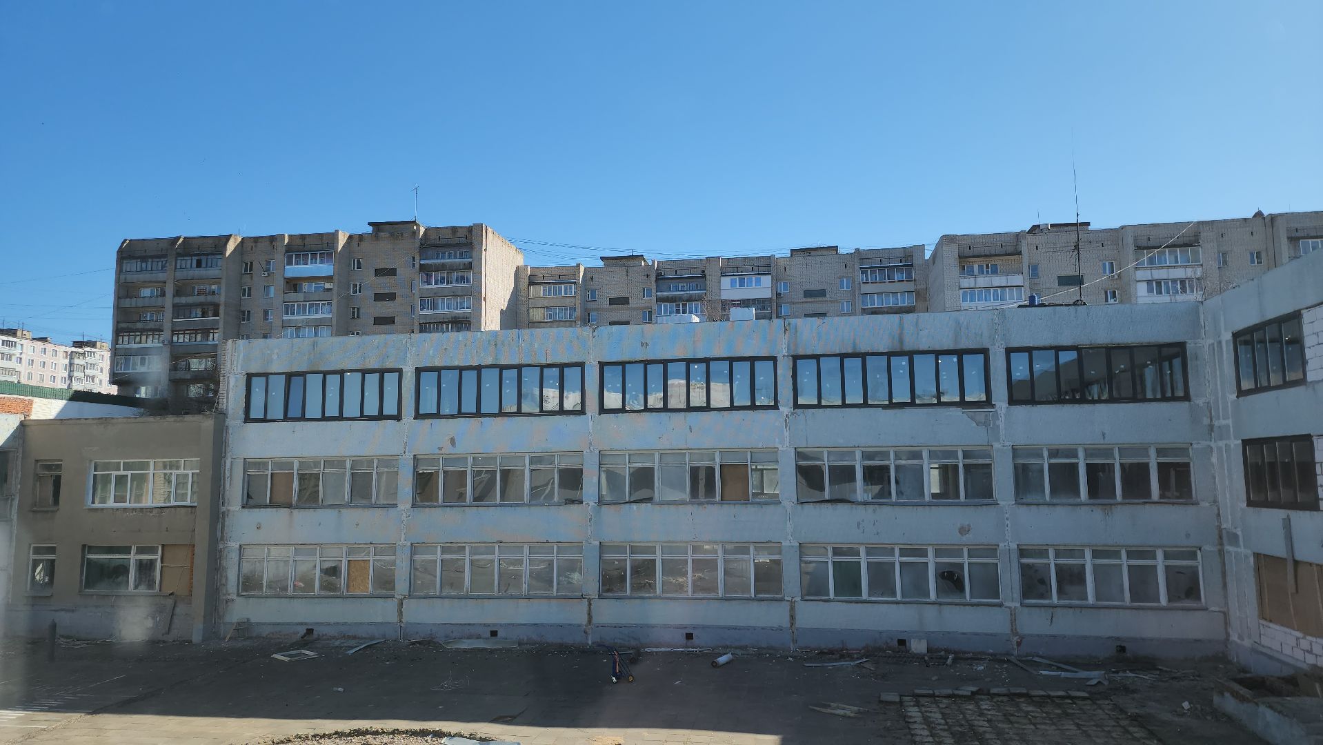 серпухов, подмосковье, капремонт школы,