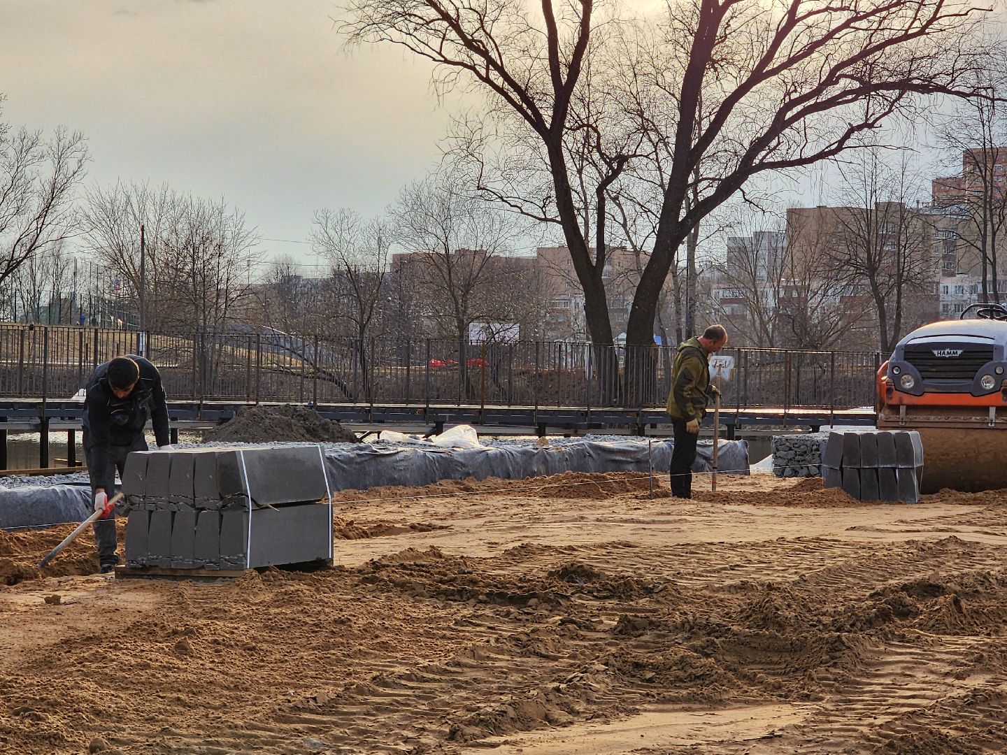 Чехов, улица Береговая, набережная реки Теребенка, благоустройство, реконструкция, строительство, пешеходные дорожки, тротуары, тропинки, велодорожки, госпрограмма московской области, формирование комфортной городской среды,