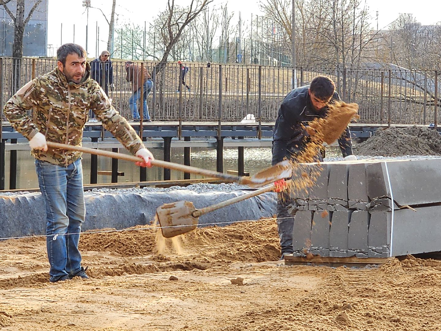 Чехов, улица Береговая, набережная реки Теребенка, благоустройство, реконструкция, строительство, пешеходные дорожки, тротуары, тропинки, велодорожки, госпрограмма московской области, формирование комфортной городской среды,