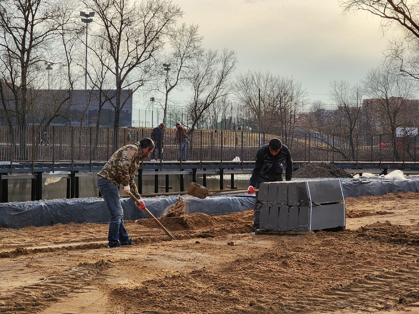 Чехов, улица Береговая, набережная реки Теребенка, благоустройство, реконструкция, строительство, пешеходные дорожки, тротуары, тропинки, велодорожки, госпрограмма московской области, формирование комфортной городской среды,