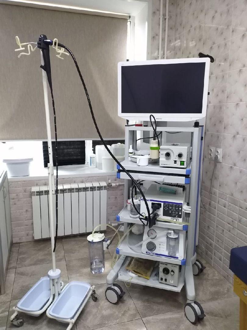 медицина, оборудование, видеоэндоскоп, больница