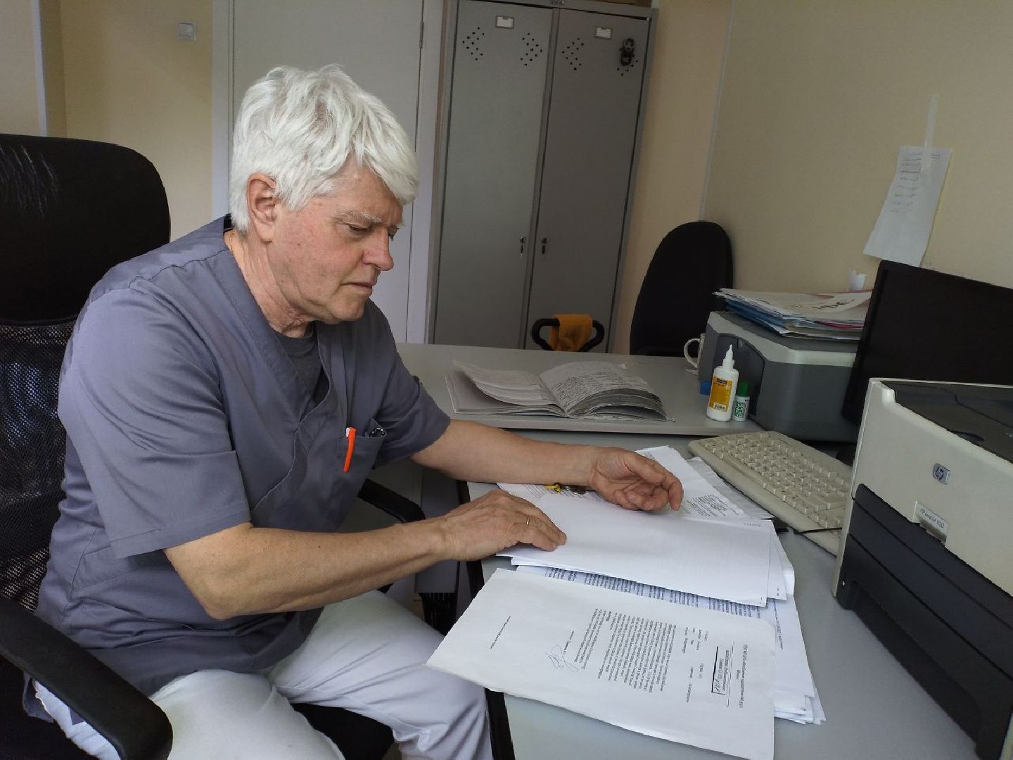 медицина, оборудование, видеоэндоскоп, больница