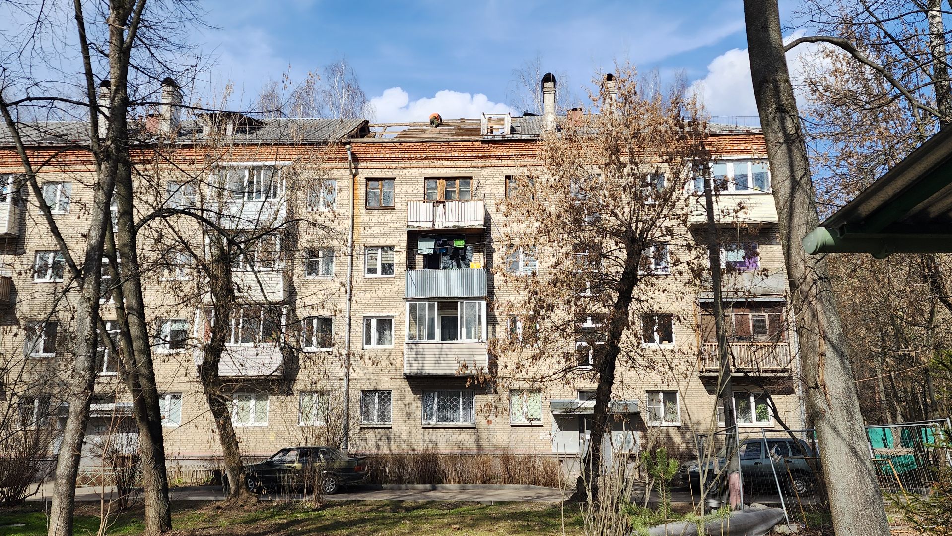 пушкино, капремонт, ремонт кровли, стропила,рабочие,фонд капитального ремонта,вертикалки,