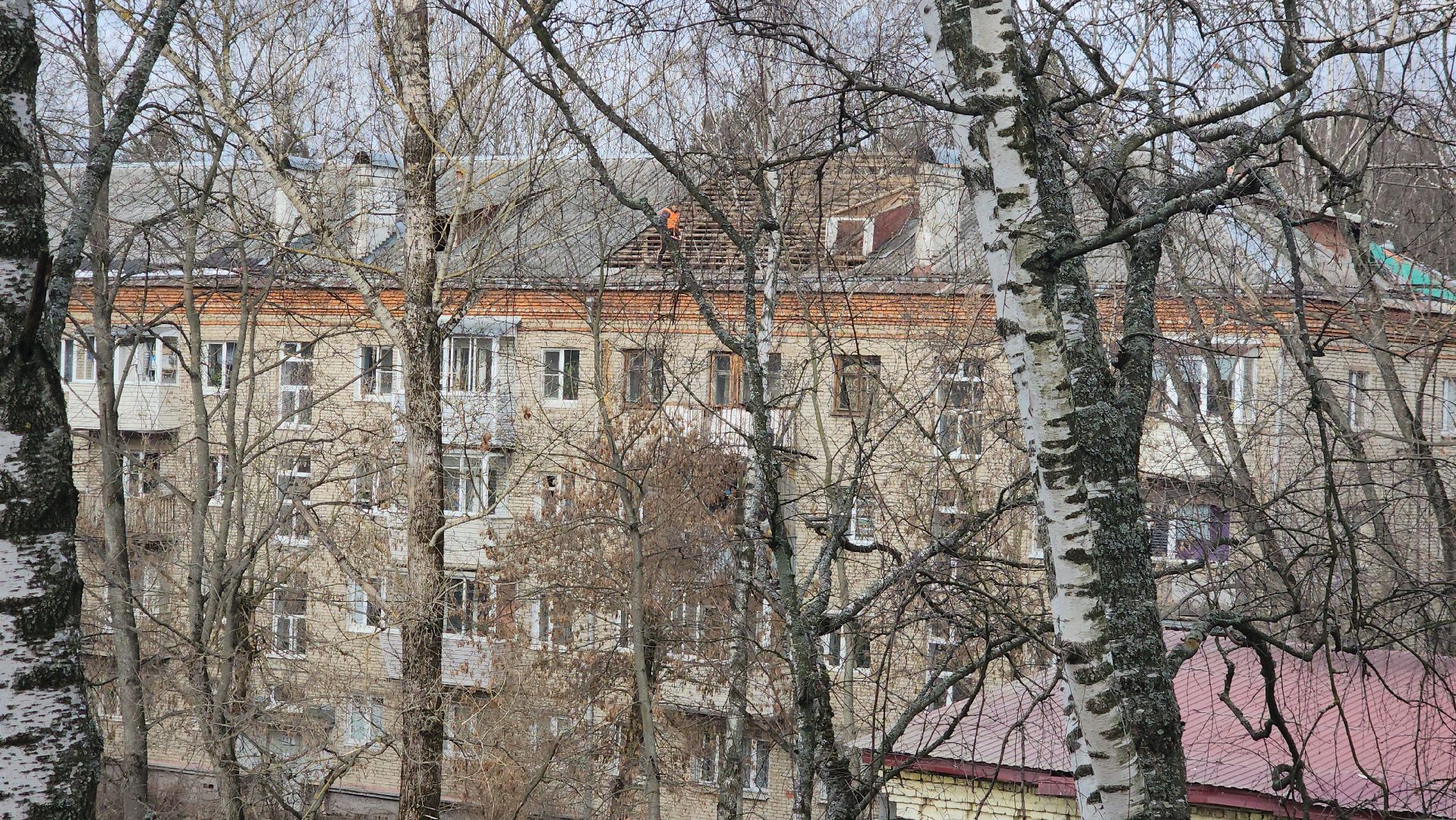 пушкино, капремонт, ремонт кровли, стропила,рабочие,фонд капитального ремонта,вертикалки,