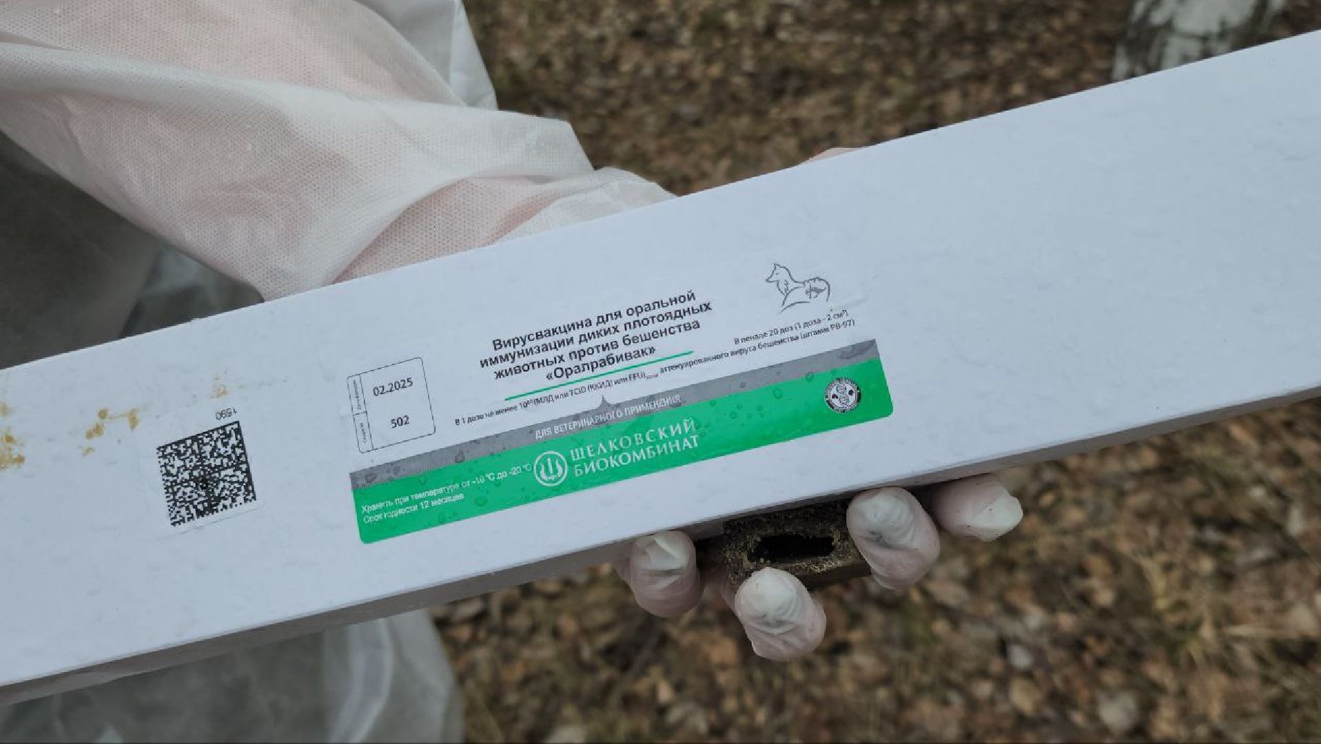 луховицы, вакцинация от бешенства, вакцинация диких животных,