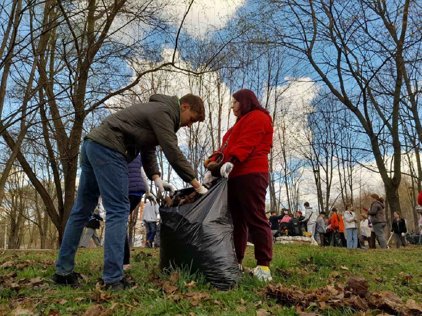 Лобня, благоустройство, субботник