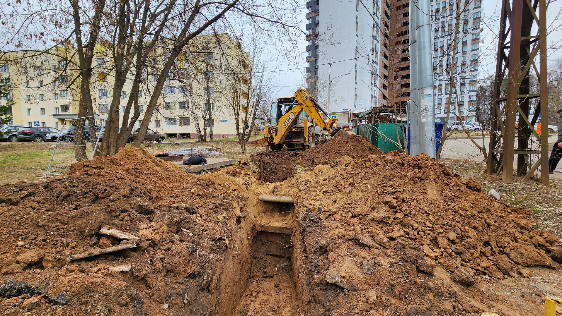 солнечногорск, улица крупской, электроснабжение, замена кабеля,