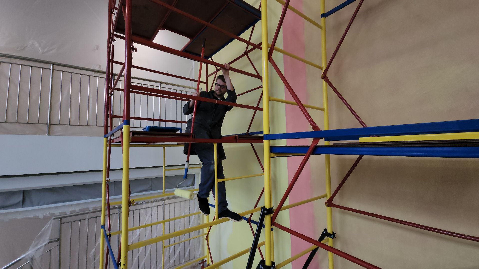 монументальная живопись, Авиатика, Лобня,