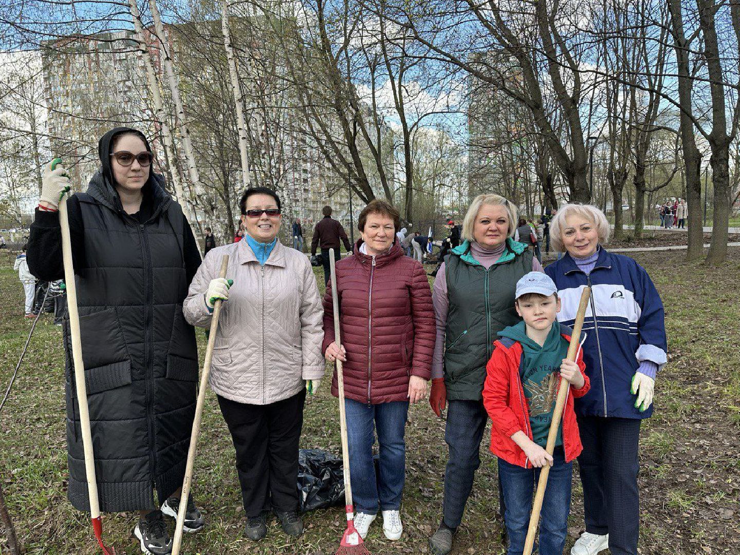 Лобня, благоустройство, субботник