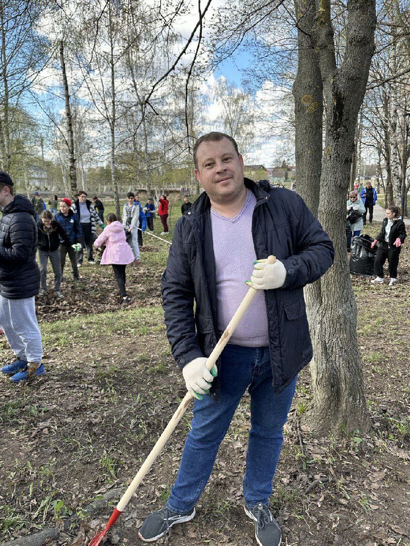 Лобня, благоустройство, субботник