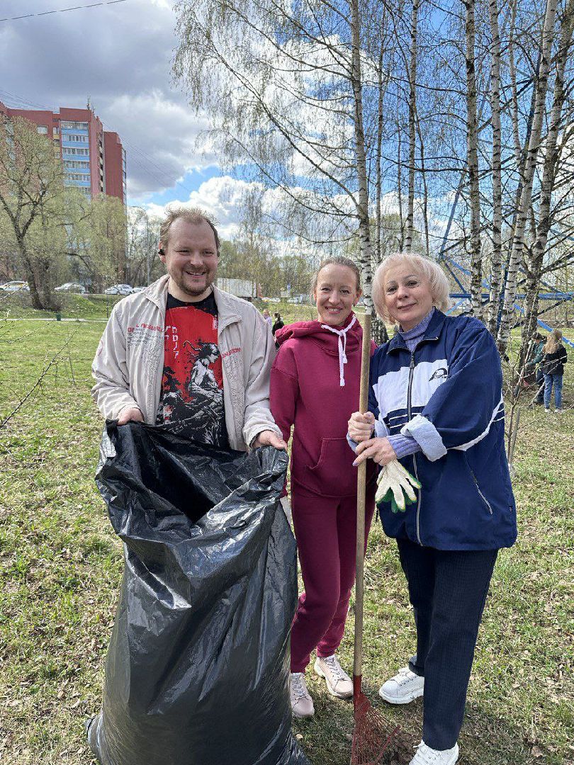 Лобня, благоустройство, субботник