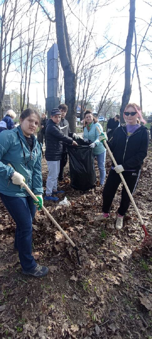 Лобня, благоустройство, субботник