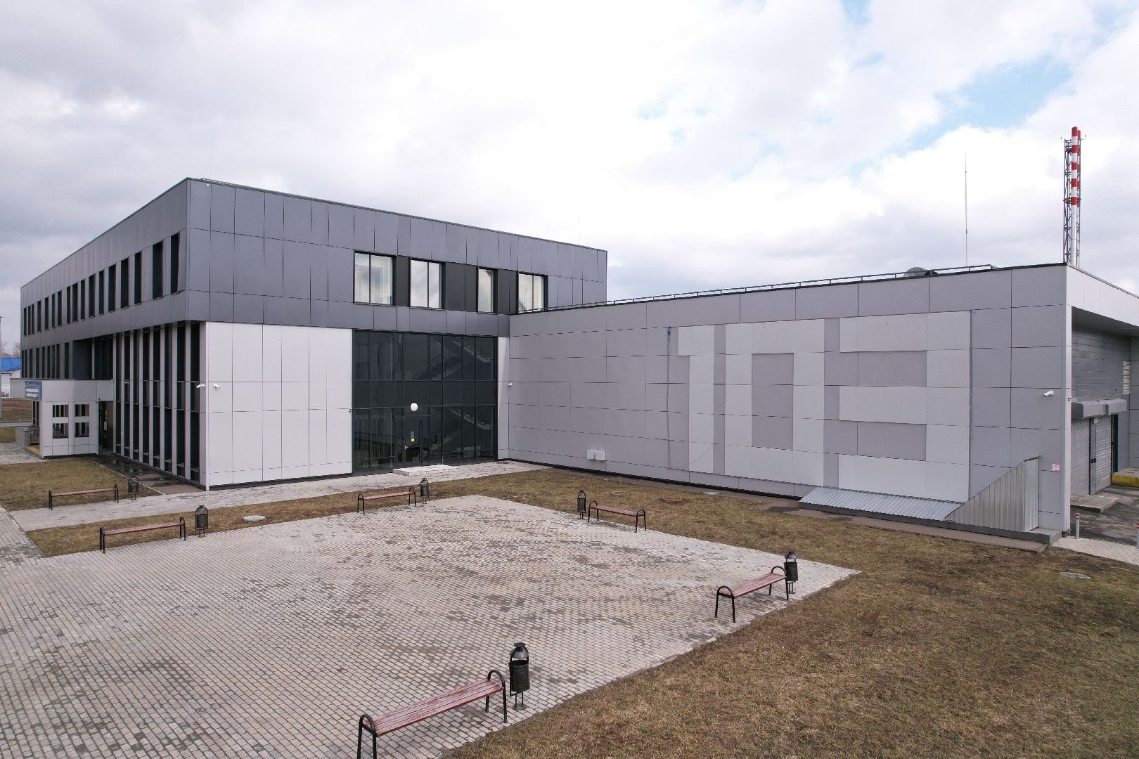 видео с коптера, подстанция скорой помощи в Ногинске, медицина Ногинска,