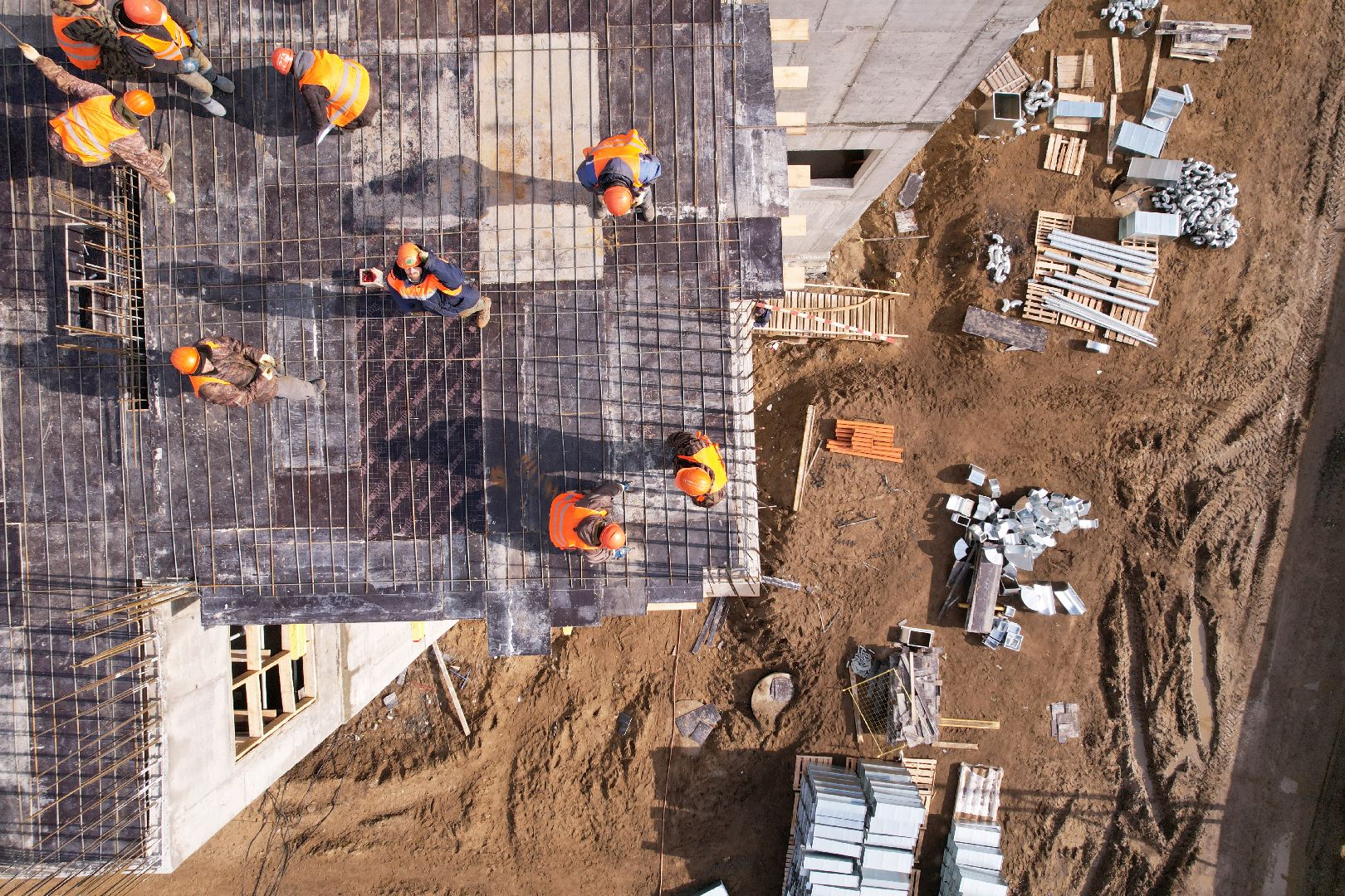 видео с коптера, медицина в ногинске, строительство поликлиники в Ногинске,