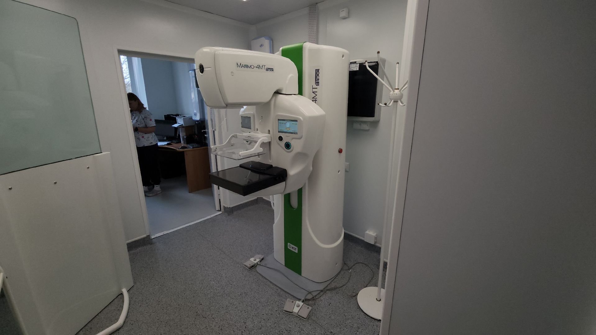 новый маммограф, Новое оборудование в больнице, Загорянский, щёлково,