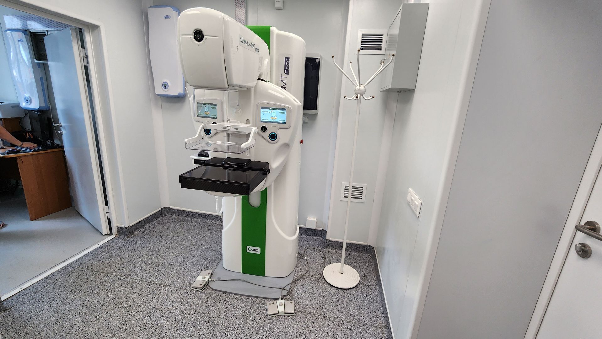 новый маммограф, Новое оборудование в больнице, Загорянский, щёлково,