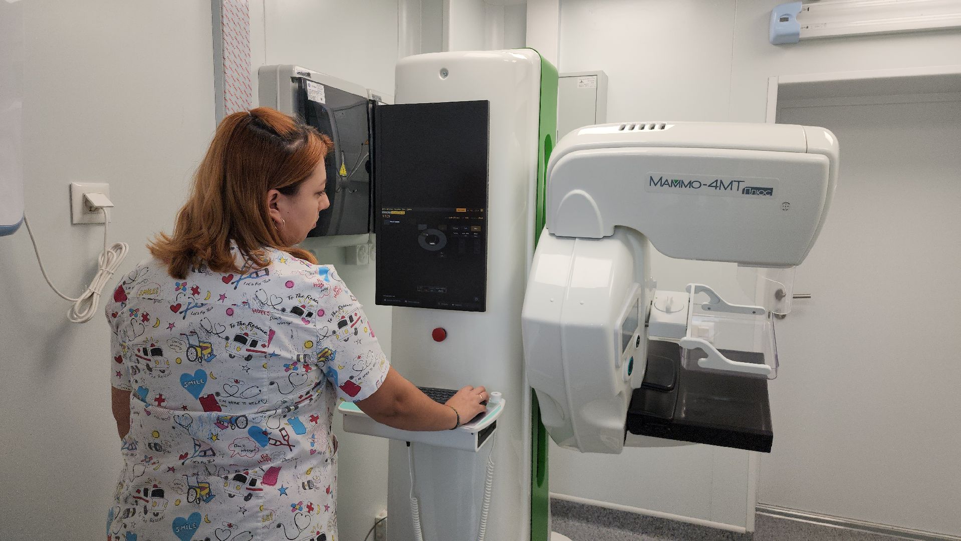 новый маммограф, Новое оборудование в больнице, Загорянский, щёлково,