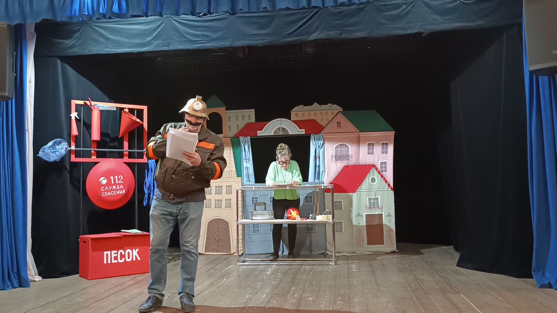 театр, лобня, пожар,