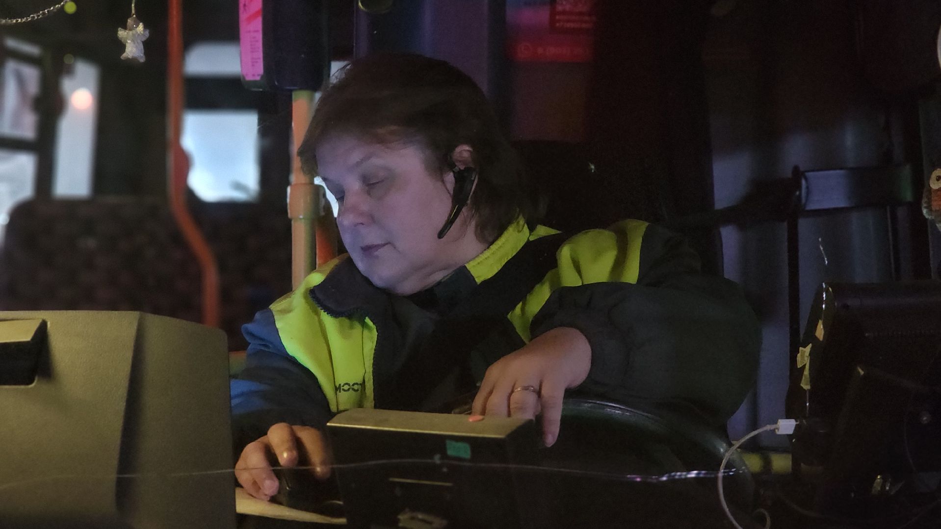 волоколамск, Женщина на транспорте, водитель автобуса,