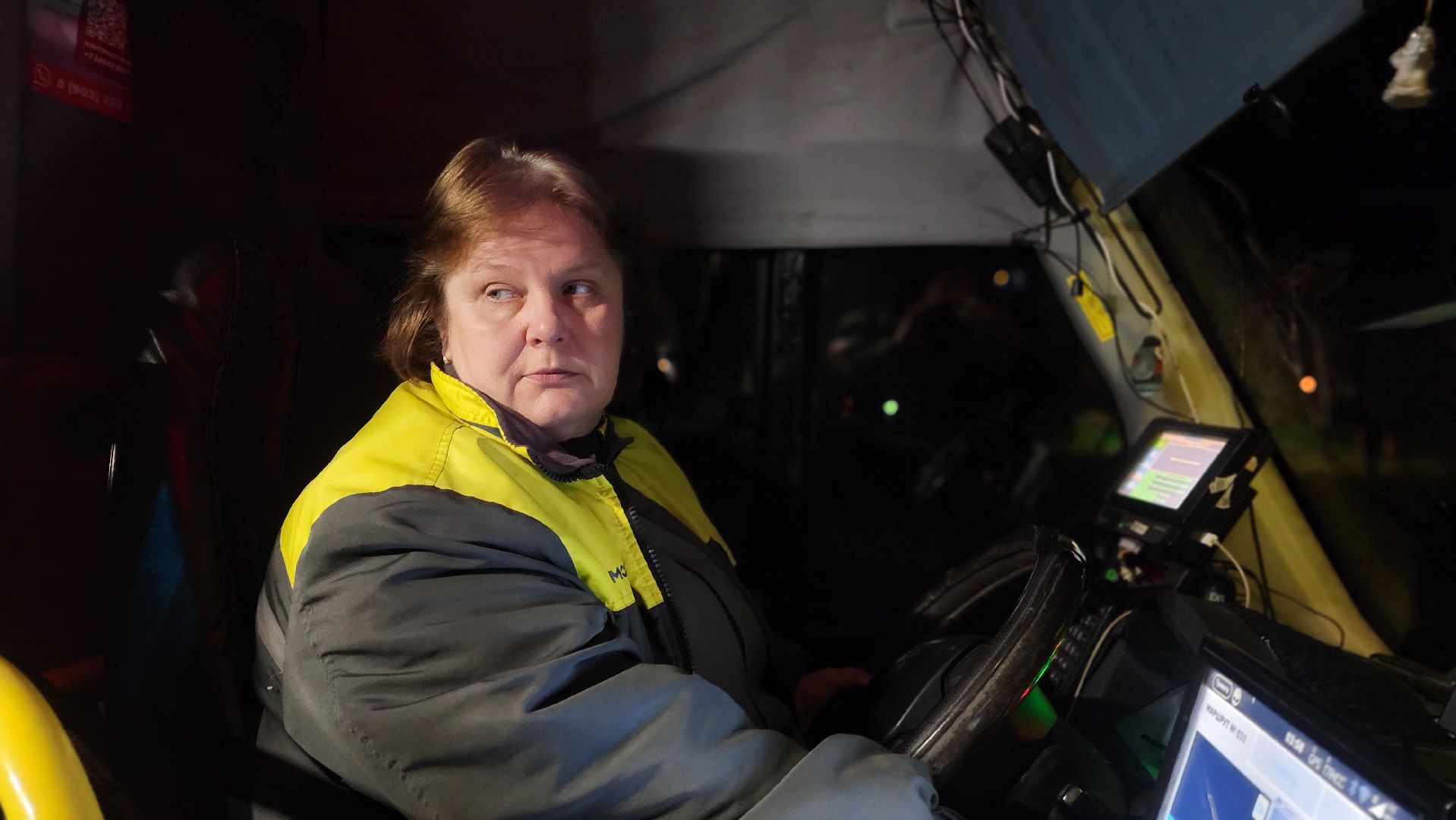 волоколамск, Женщина на транспорте, водитель автобуса,