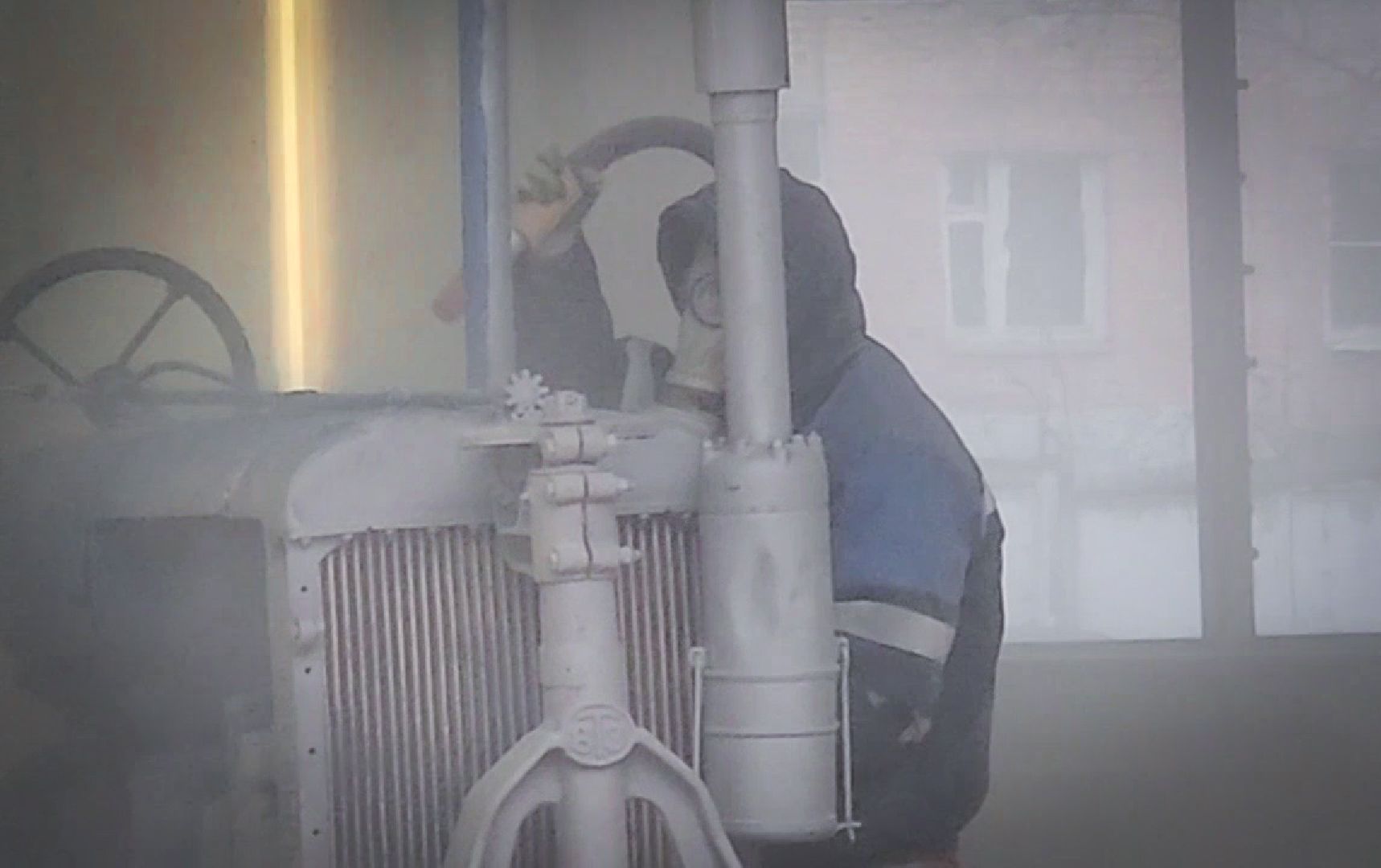 Бронницы, Реставрация трактора У-2, Автомобильно-дорожный колледж,