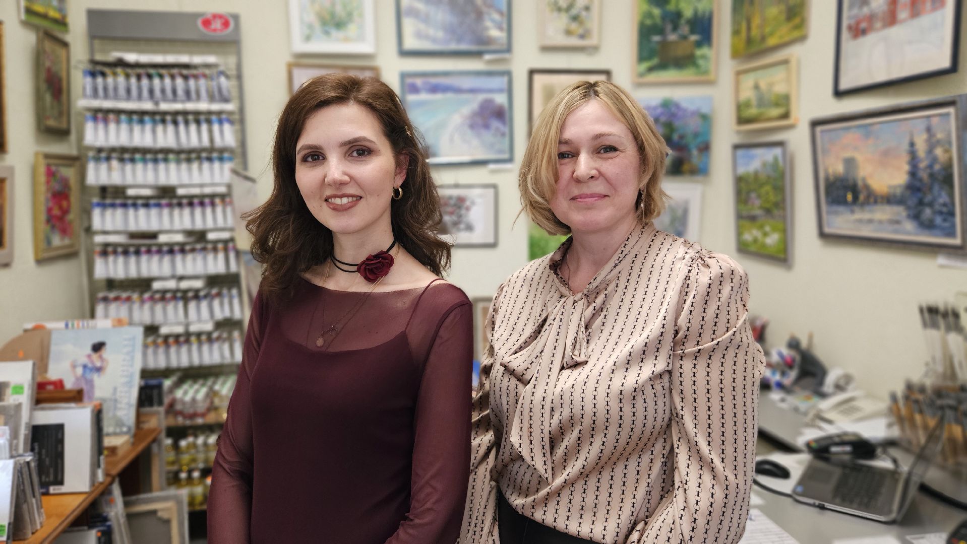 выставка, художник, картина,