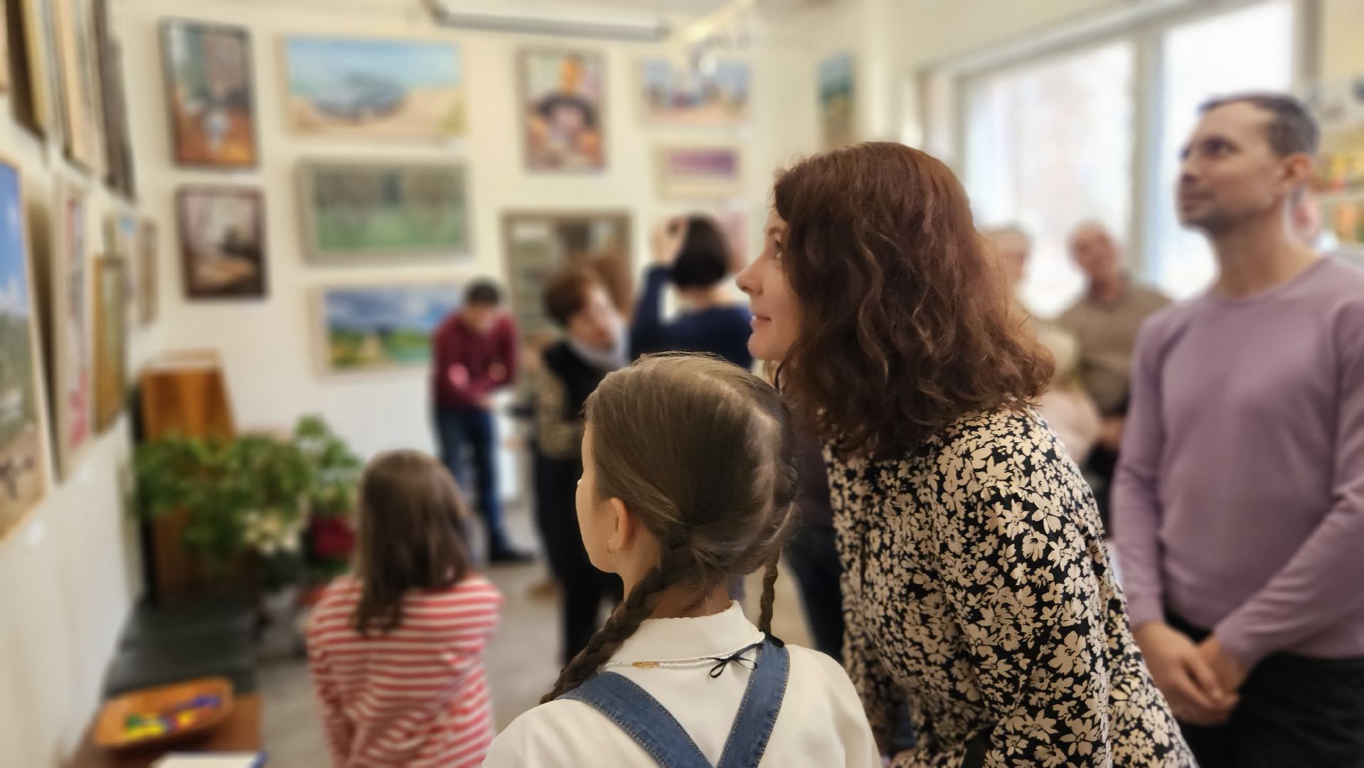 выставка, художник, картина,